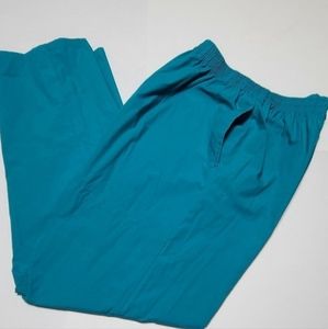 Scrub Pants NWOT Turquoise Medium (10-12) MHD Scrubs